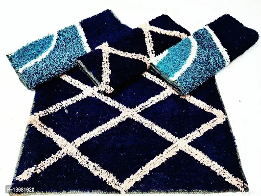 Stylish Fancy Designer Cotton Door Mats Pack Of 4