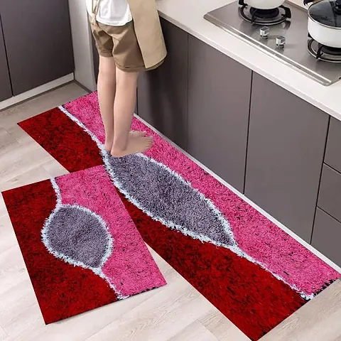 Skraut Velvet Touch Modern Designer Beside Runner Sofa Runner Carpet Rug for Home Living Room/Bedroom/Hall/Kitchen/Temple