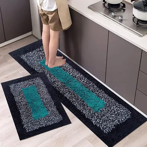 HOWNICE Kitchen Floor mat Doormat (Multi Colour)