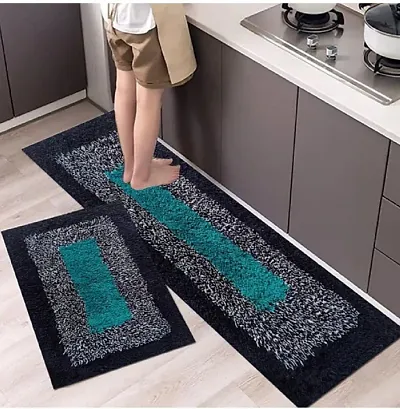 HOWNICE Kitchen Floor mat Doormat (Multi Colour)