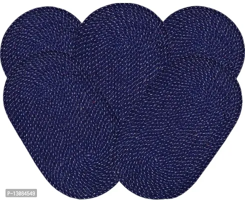 Stylish Fancy Designer Cotton Door Mats Pack Of 5-thumb0