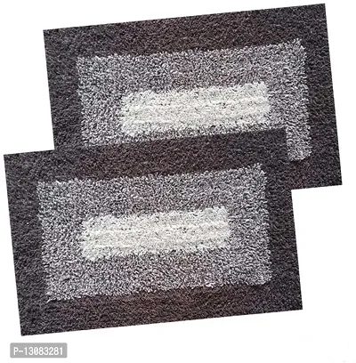 Stylish Fancy Designer Cotton Door Mats Pack Of 4-thumb3