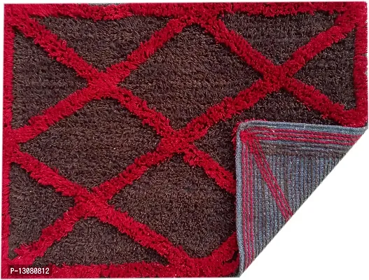 Stylish Fancy Designer Cotton Door Mats Pack Of 4-thumb4