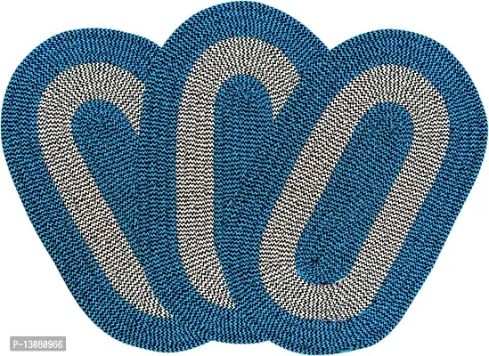 Stylish Fancy Designer Polyester Door Mats Pack Of 5-thumb2