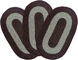 Stylish Fancy Designer Polyester Door Mats Pack Of 5-thumb1