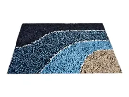 SHF? Cotton Door Mats Bathmats for Home  Office Set of 4 Pc Size 40x60 Cm Multicolor-thumb2