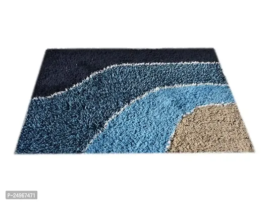 SHF? Cotton Door Mats Bathmats for Home  Office Set of 4 Pc Size 40x60 Cm Multicolor-thumb3