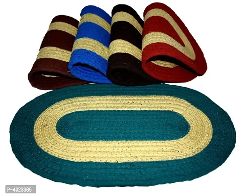 Door Mats and bathmat Cotton for Home and office combo pack 5 Piece