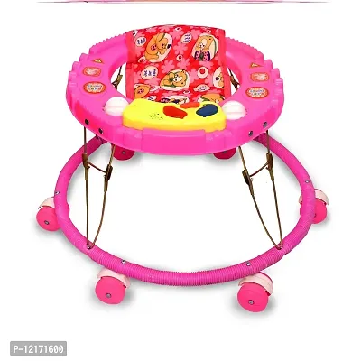 Khilorakart Baby Walker with Music Toys Bar for Kids of 6 Months to 1.5 Year