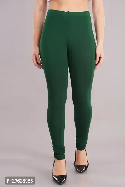 Classic Cotton Lycra Solid Leggings for Women