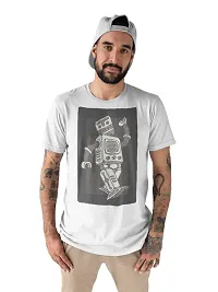 Aayansh CREATION Retro Robot - Printed T-Shirts - Men's Stylish Clothing - Cool tees for Boys-thumb1