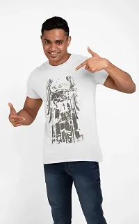 Aayansh CREATION Angel Printed White T-Shirts - Men's Stylish Clothing - Cool tees for Boys-thumb2