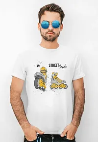 Aayansh CREATION Street Style - Printed T-Shirts - Men's Stylish Clothing - Cool tees for Boys-thumb1