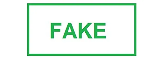 Dey 's Stationery Store Fake Pre-Inked Rubber Stamp Office Stationary Message - Fake( Green Pack of1 )