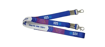 State Bank of India/Ribbons for ID Card with Free Transparent Holder for Official Use Colour-Royal Blue.-thumb1