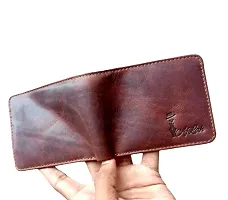 Brown Leather Wallets For Men | Men Wallet | Money Purse For Men | RFID Wallet | Bi-fold Leather Wallet For Male-thumb2