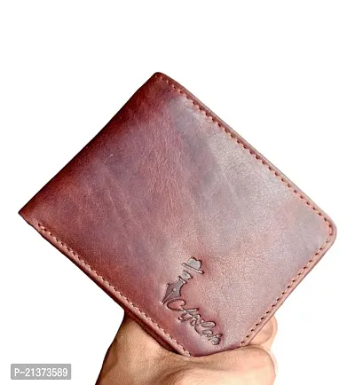 Brown Leather Wallets For Men | Men Wallet | Money Purse For Men | RFID Wallet | Bi-fold Leather Wallet For Male-thumb4