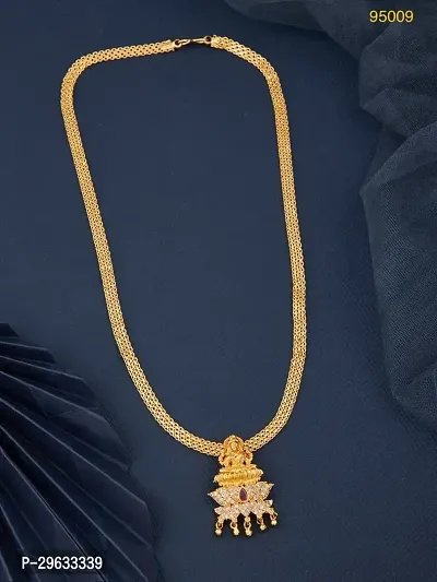 Latest Beautiful gold plated Necklace-thumb0