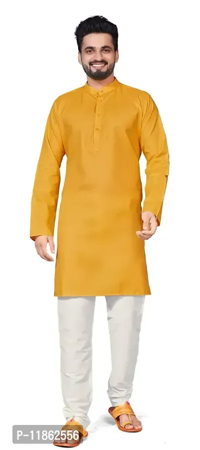 5Stitch Presents Men's Ethnic Kurta in Various Size in Multicolor Color with Full Sleeves and Button Closure with Round Henley-Collared Pattern Neck for Ethnic