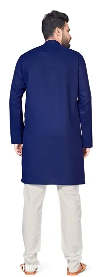 5Stitch Presents Men's Ethnic Kurta in Various Size in Multicolor Color with Full Sleeves and Button Closure with Round Henley-Collared Pattern Neck for Ethnic-thumb4