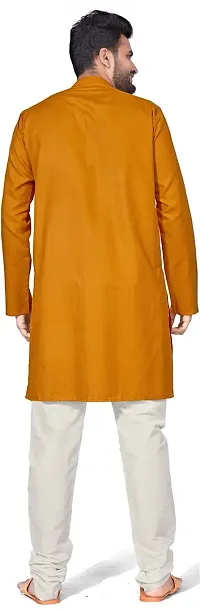 5Stitch Presents Men's Ethnic Kurta in Various Size in Multicolor Color with Full Sleeves and Button Closure with Round Henley-Collared Pattern Neck for Ethnic-thumb3