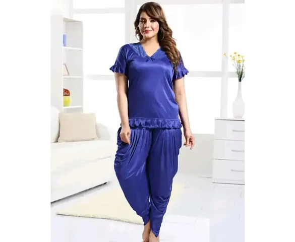 Must Have Satin Night Suits Women's Nightwear 