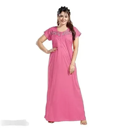 Stylish Satin Nighty For Women