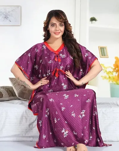 Must Have Satin Kaftan Women's Nightwear 