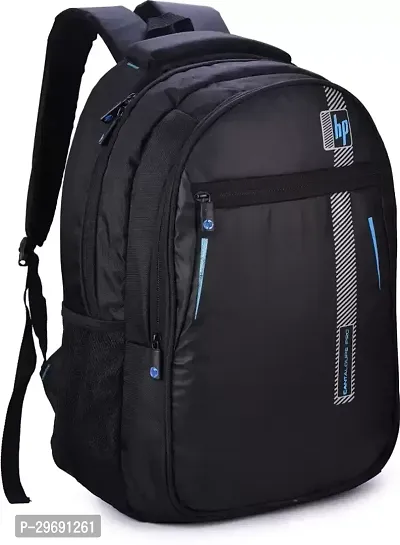 Stylish Black Polyester Unisex Backpack-thumb0