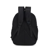 Stylish Navy Blue Polyester Unisex Backpack-thumb4