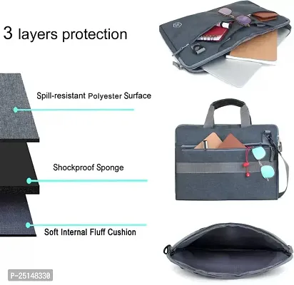 Laptop Shoulder Messenger Sling Office Bag Waterproof Laptop Sleeve-thumb4