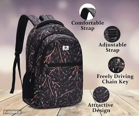 Laptop Backpack for Women, Bags for Girls (Black)Large 36 L Genie Woman Backpack Bags School Backpacks Coaching Backpacks College Genie Backpacks Waterproof Bags / Bags LOOKMUSTER-thumb4