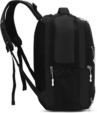 Waterproof Black Unisex Backpacks-thumb2