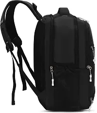 Waterproof Black Unisex Backpacks-thumb1