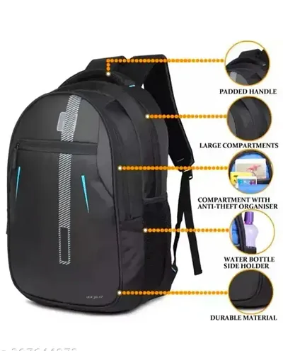 Stylish Solid PU Backpacks