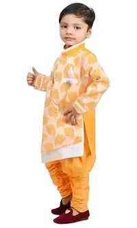 Charming Kids Sherwani Collection: Dapper Ethnic Wear for Young Gentlemen-thumb1