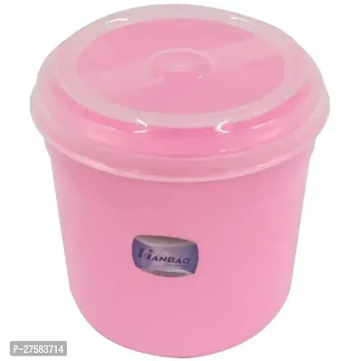 Stylish Pink Plastic Jars And Containers 250 Ml Pack Of 1