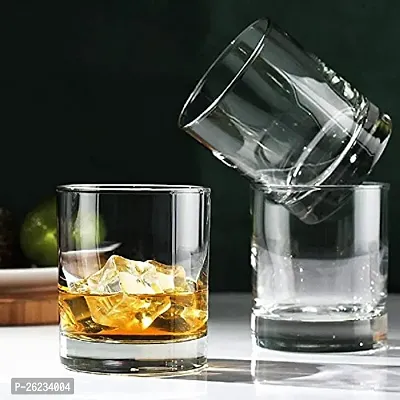 Whiskey Glasses-Premium 290ml Scotch Glasses Set of 6  Old Fashioned Whiskey Glasses for Scotch Lovers Style Glassware for Bourbon Rum glasses, Bar whiskey glasses,Clear-thumb4