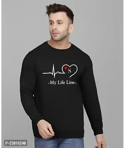 My life line S Tshirt (Black)-thumb0