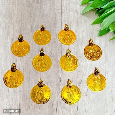 Pack of 10 Christian Coins Thali Urukal Mangalsutra set Mangalyam for Womens