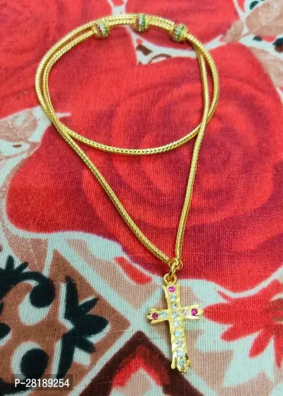 Traditional Mugappu Impon Christian Dollar Chain for Womens 24 Inch