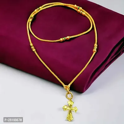 Traditional Christian Dollar Chain for Womens 18 Inch-thumb0