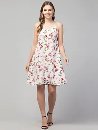 LLL FASHION Sleeveless Floral Dress for Women-thumb2