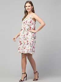 LLL FASHION Sleeveless Floral Dress for Women-thumb3