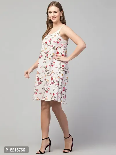 LLL FASHION Sleeveless Floral Dress for Women-thumb4