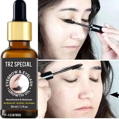 Eyebrow  Eyelash Growth Oil With Natural Ingredients For Long  Thick Eyebrows  Eyelashes-thumb3