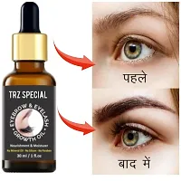 Eyebrow  Eyelash Growth Oil With Natural Ingredients For Long  Thick Eyebrows  Eyelashes-thumb3