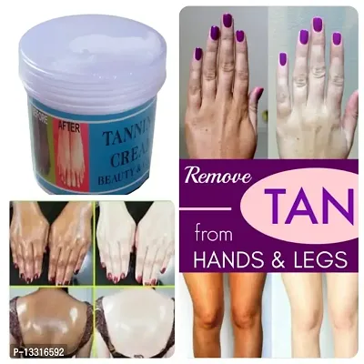 Natural  De-Tan Face Cream For Sun Defense  Healthy  Glowing Skin  Remove Tanning