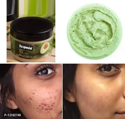 Avacado Face Whitening,Brightening,Lightening,Deep Cleansing,Face Glow Scrub-thumb2