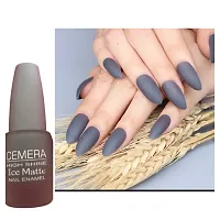 SUPER DUPER COLOR COMBO Nail Polish Combo Of Three Grey,Black , Maroon-thumb2